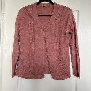 Vintage pink cardigan